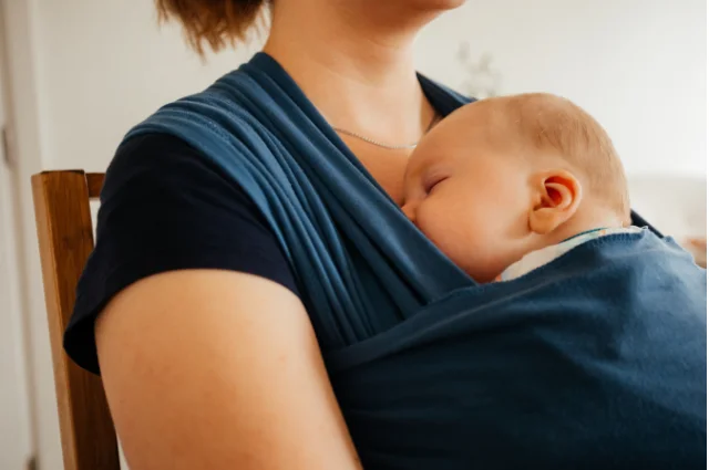 What to do when a baby only sleeps in a carrier